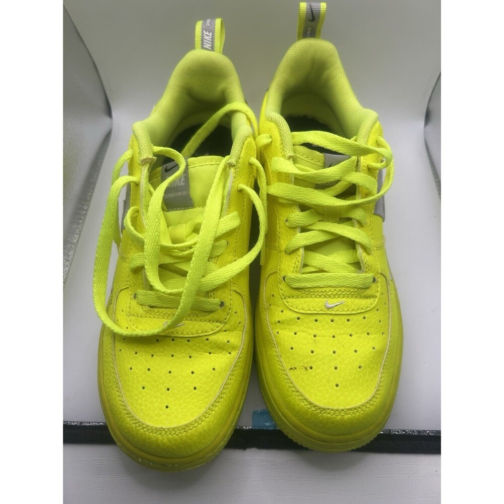 Nike Air Force 1 LV8 Utility GS Volt AR1708-700 US 6.5Y EU 39 UK 6